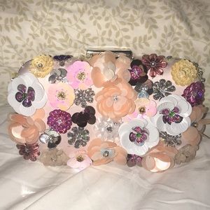 Aldo Clutch with flowers